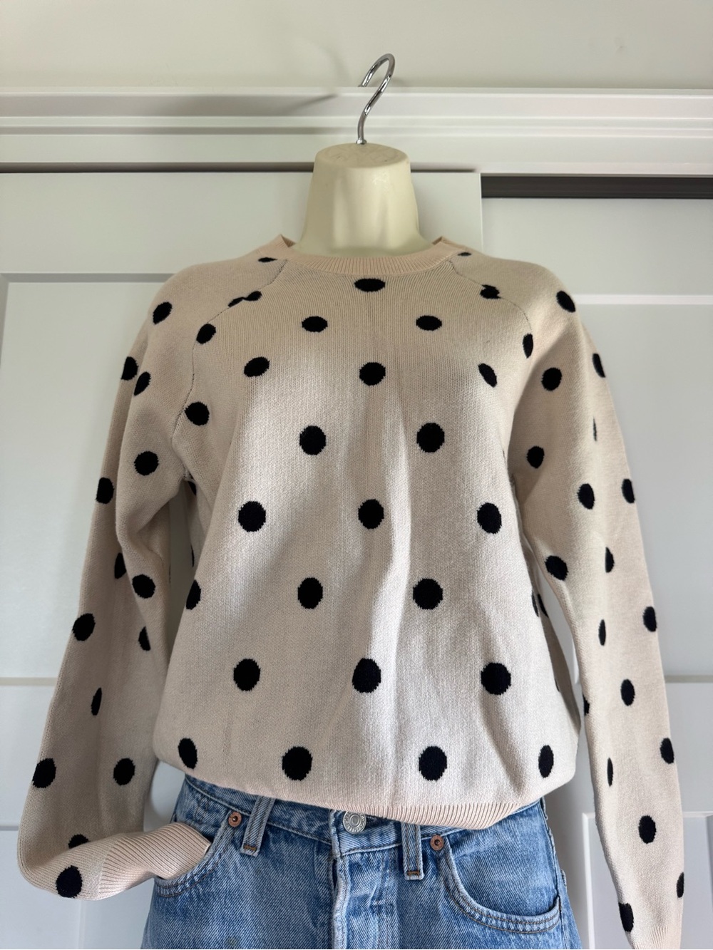 NWT - Polka Dot Sweater - XS